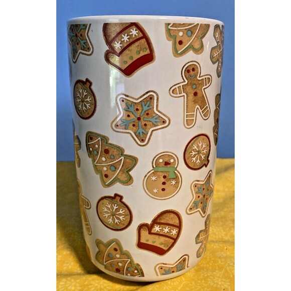Boston Warehouse 20 oz Latte Mug Holiday Christmas Festive Cookies 22oz New 2022 - Picture 2 of 6